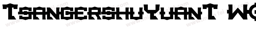 TsangershuYuanT WO5字体转换
